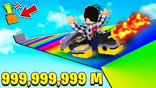 GLISSER 999,999,999 MÈTRES POUR GAGNER | Roblox - Alpine Slide to Telamon