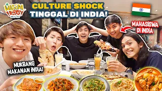 MUKBANG MAKANAN INDIA + NGOBROLIN CULTURE SHOCK TINGGAL DI INDIA! 😱 | WORLD TRIP 21