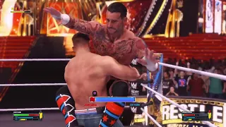 WWE 2K24 Extreme Rules Match CM VS John Cena