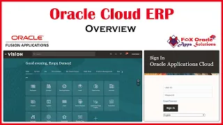 Oracle Fusion Application | Oracle Cloud | Oracle Cloud ERP | Oracle ERP | Oracle ERP Overview