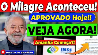 A BOMBA ESTOUROU NESSA SEGUNDA! INSS PEGA TODOS DE SURPRESA É OFICIAL, SAIU AGORA DE MANHÃ.