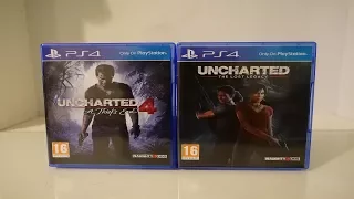 Uncharted 4: A Thief's End and Uncharted: The Lost Legacy Double Unboxing (PS4)