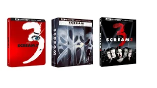 Scream 3 comming to 4K Ultra HD + steelbook + Original Trilogy Collection