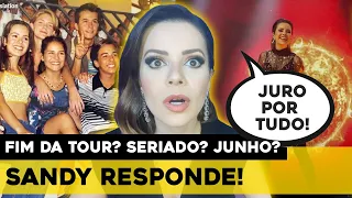 PERGUNTEI PRA SANDY O QUE VEM POR AÍ APÓS O FIM DA TOUR | VLOG + ENTREVISTA