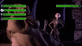 The Nightmare Before Christmas Final Battle with healthbars