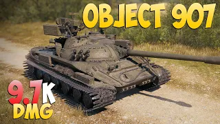 Obj 907 - 6 Kills 9.7K DMG - Defense to the end! - World Of Tanks