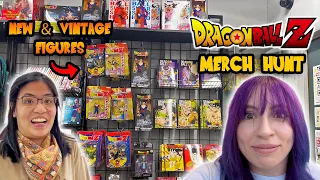 Dragon Ball Merch Hunt - VINTAGE & NEW DRAGON BALL FIGURES AT THE MALL!