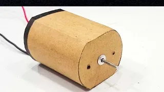 How to Make a Motor (Cardboard DC Motor) DIY at Home || M SAQIB