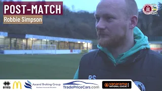 Robbie Simpson Post Dover (A)