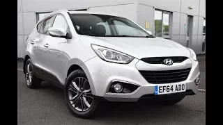 Used Hyundai Ix35 1.7 CRDi SE 5dr 2WD Silver 2014 Estate