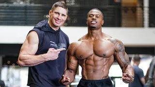 RICO VERHOEVEN & SIMEON PANDA CRAZY CHEST WORKOUT