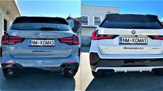 New BMW X3 2023 vs New BMW X1 2023 - STARTUP Comparison by Supergimm