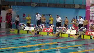 European Junior Swiming - Netanya (ISR) - 4x100 Medley Men - Final  España