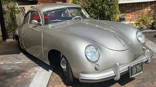 The first imported Porsche 356 preA to Japan 1953  日本に最初に輸入されたポルシェ356 プリA