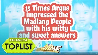 15 Times Argus impressed the Madlang People with his witty and sweet answers | Kapamilya Toplist