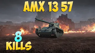 AMX 13 57 - 8 Frags 4.2K Damage - Good hole punch! - World Of Tanks