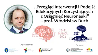 Tydzień Mózgu 2021 (cz.3) - wykład prof.Włodzisława Ducha