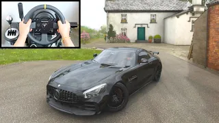 Mercedes AMG GTR - Forza Horizon 4 (Steering Wheel + Shifter) Gameplay