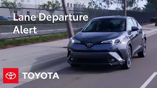 Toyota Safety Sense ™ Lane Departure Alert (LDA) Settings and Controls | Toyota