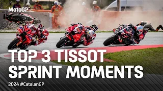 Top 3 Tissot Sprint Moments 🤯 | 2024 #CatalanGP