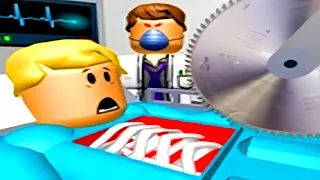 ESCAPING FROM THE HOSPITAL EVIL DOCTOR! New Scary Obby (#Roblox)