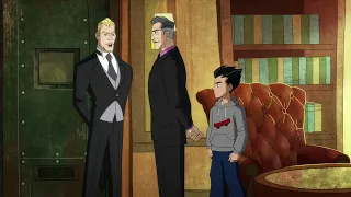 Alfred Meets Batman's New Butler - Harley Quinn 4x01