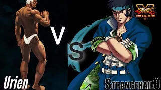 Strangehail (Ryu) Vs Urien Analysis - Season 5 SFV: Champion Edition