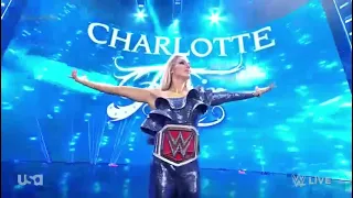 Charlotte Flair Entrance As Raw Women’s Champion - RAW: August 23, 2021