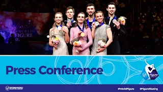 ISU World Figure Skating Championships 2019, Press Conference: Ice Dance Medalists