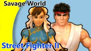 Street Fighter II Ryu & Chun Li - Savage World by Funko