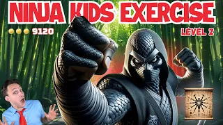 Kids Workout | Ninja Exercise For Kids | Fun Brain Break & PE Games | GoNoodle inspired