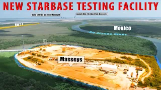 SpaceX Starbase/Masseys New Testing Facility Drone Flight