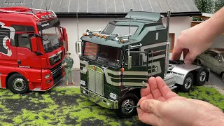 1:18 Kenworth K100 Aerodyne 1976, green - Road Kings [Unboxing]