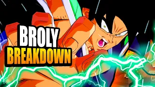 Broly (DBS) Breakdown! Dragon Ball FighterZ Tips & Tricks
