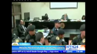 Autoridades de Guatemala piden procesar a ex vicepresidenta Roxana Baldetti