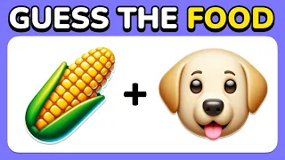 Guess the Food by Emoji 🍔🍎🍕 | 35 levels - Easy, Medium, Hard