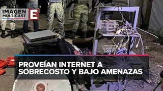 Los Viagras colocan antenas en Michoacán y obligan a contratar su servicio de Internet