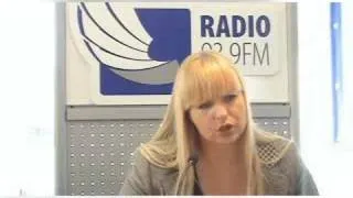 Элина Эгле на радио Baltkom