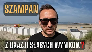 [vlog] Szampan z okazji słabych wyników inwestycyjnych?