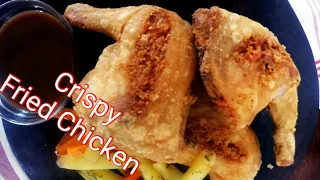 How to cook crispy fried  chicken - crispy  outside juicy  inside