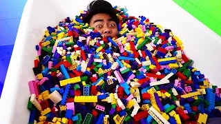 LEGO BATH CHALLENGE!