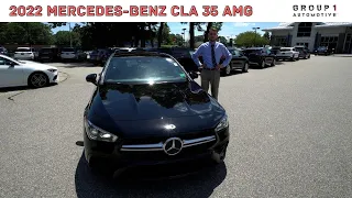 2022 Mercedes-Benz CLA 35 AMG Coupe | Video tour with Spencer