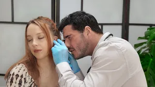 ASMR | Head, Ears, Eyes, Nose, Throat REAL PERSON MEDICAL EXAM on @asmraugust  (Doctor Role Play)