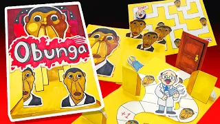 끝없이 쫓아오는! 오분가 8가지 게임책 만들기🚪 DIY OBUNGA GAME BOOK