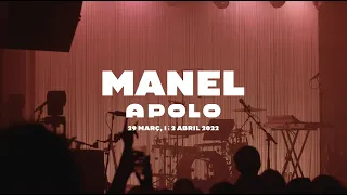 Manel en directe a la sala APOLO (oficial)