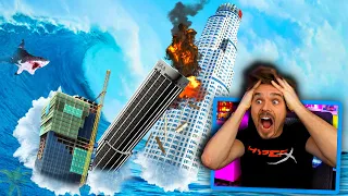 In GTA 5.. BIGGEST Tsunami DESTROYS Los Santos! (Disaster!)