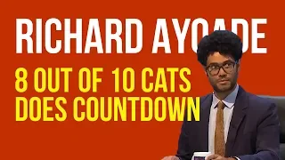 Richard Ayoade on 8 Out of 10 Cats Does Countdown