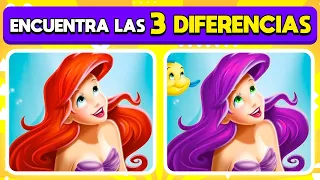 ENCUENTRA LAS 3 DIFERENCIAS DE LA SIRENITA 🤔🧠🧐 | Trivia La Sirenita | DiverTrivia ✅