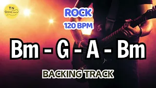 Rock Pop BACKING TRACK B Minor | Bm G A Bm | 120 BPM | TN Backing Track