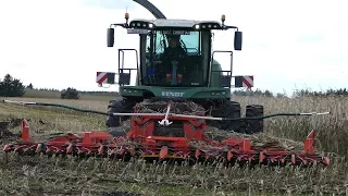 Fendt Katana 65 Working Hard in The Muddy Fields During Corn / Maize Chopping | Häckseln 2017